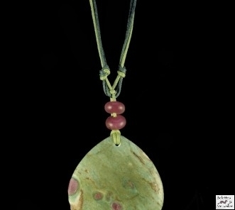 Pendentif de zoïsite -V