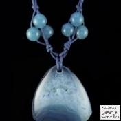 Pendentif d'agate -V