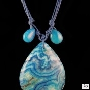 Pendentif d'agate - V