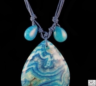 Pendentif d'agate - V