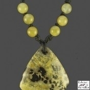 Pendentif d'antigorite