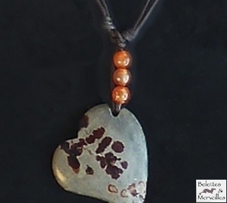 Pendentif d'antigorite