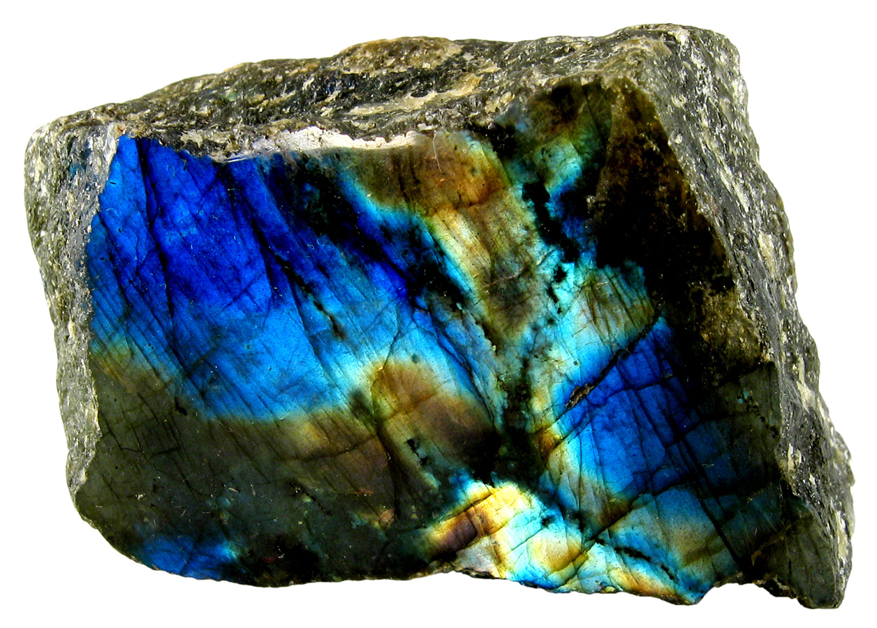 Labradorite brute